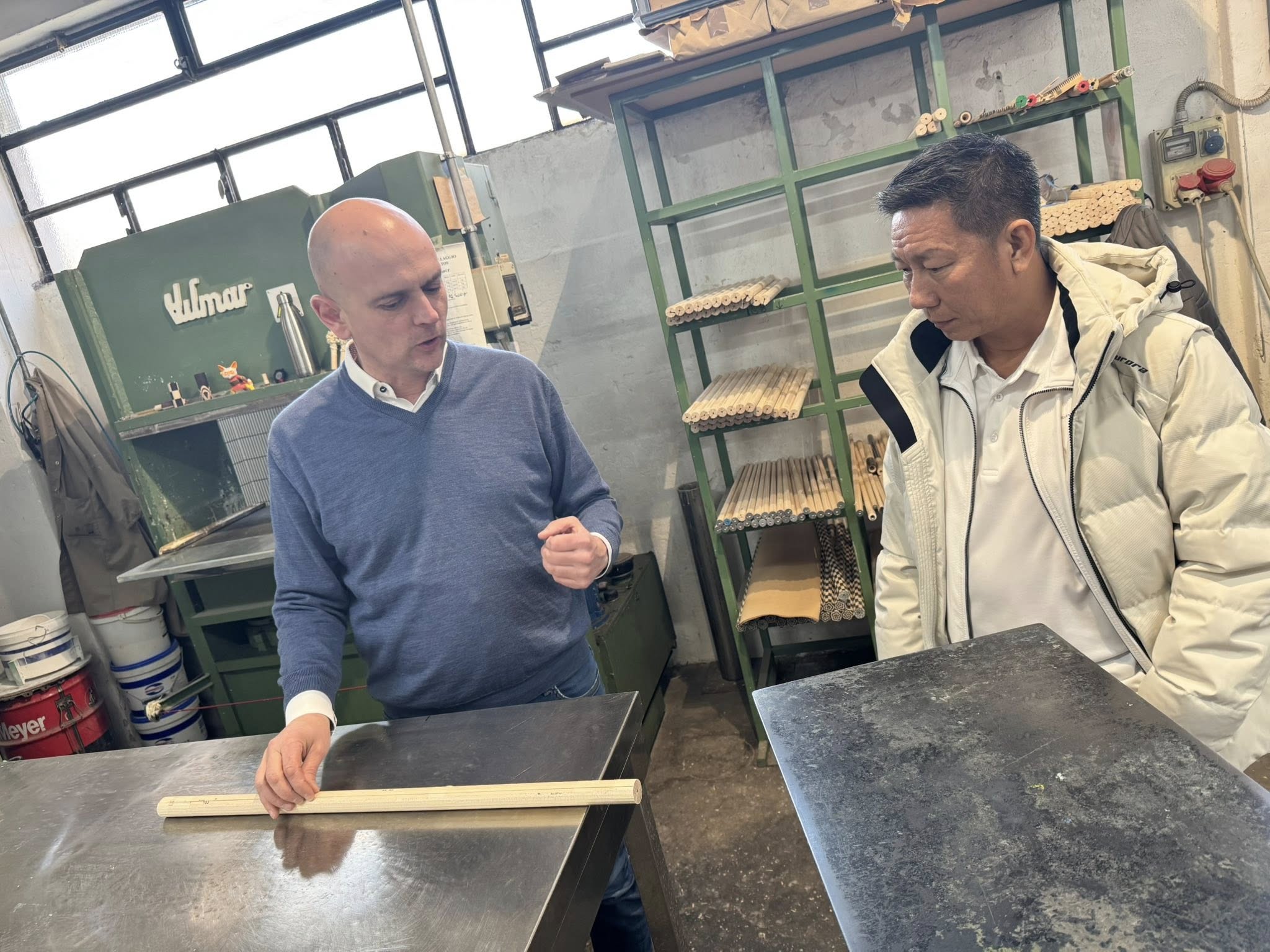 Bilavi Group có chuyến tham quan nhà máy của Longoni Cues 9