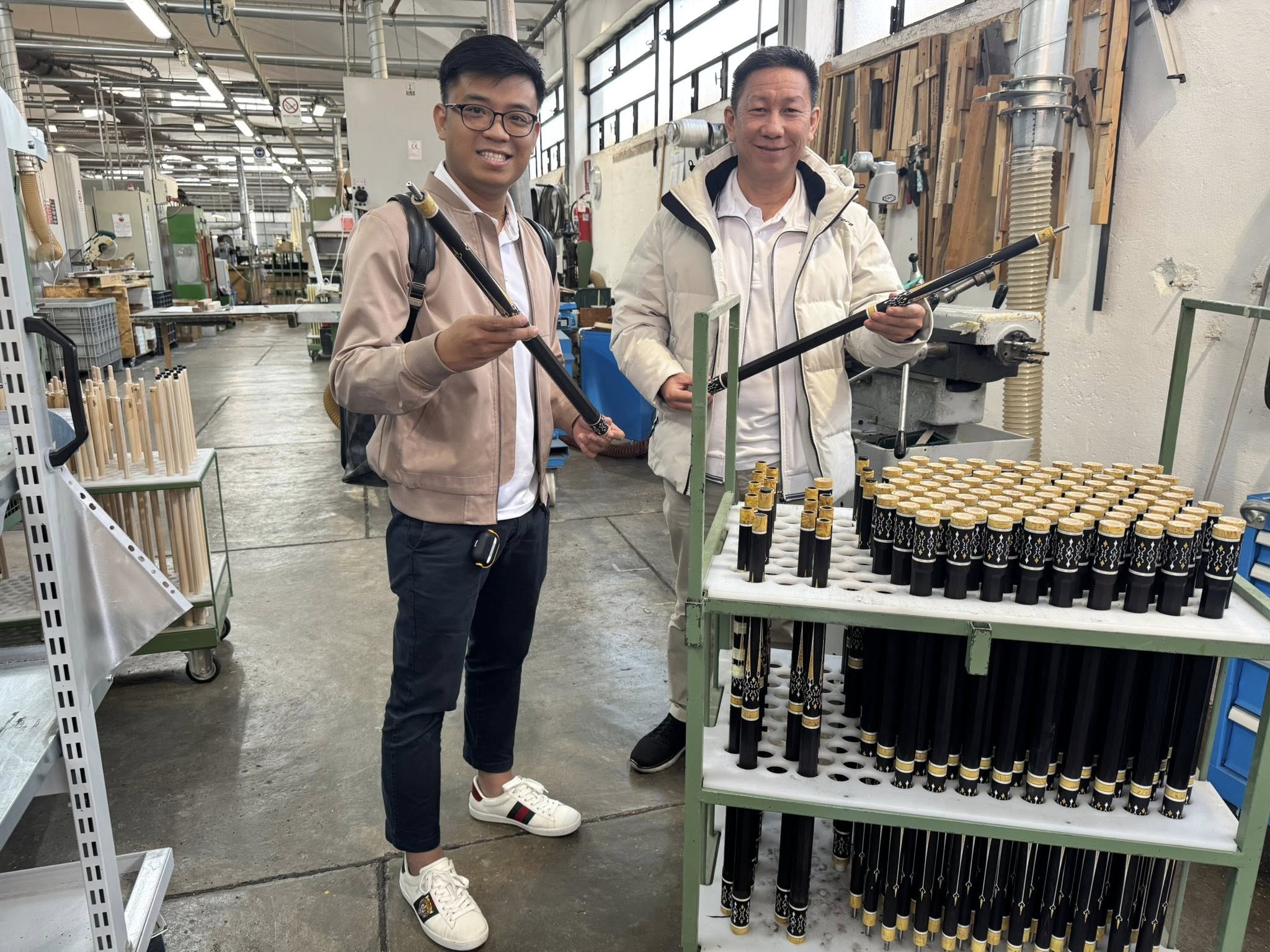 Bilavi Group có chuyến tham quan nhà máy của Longoni Cues 6