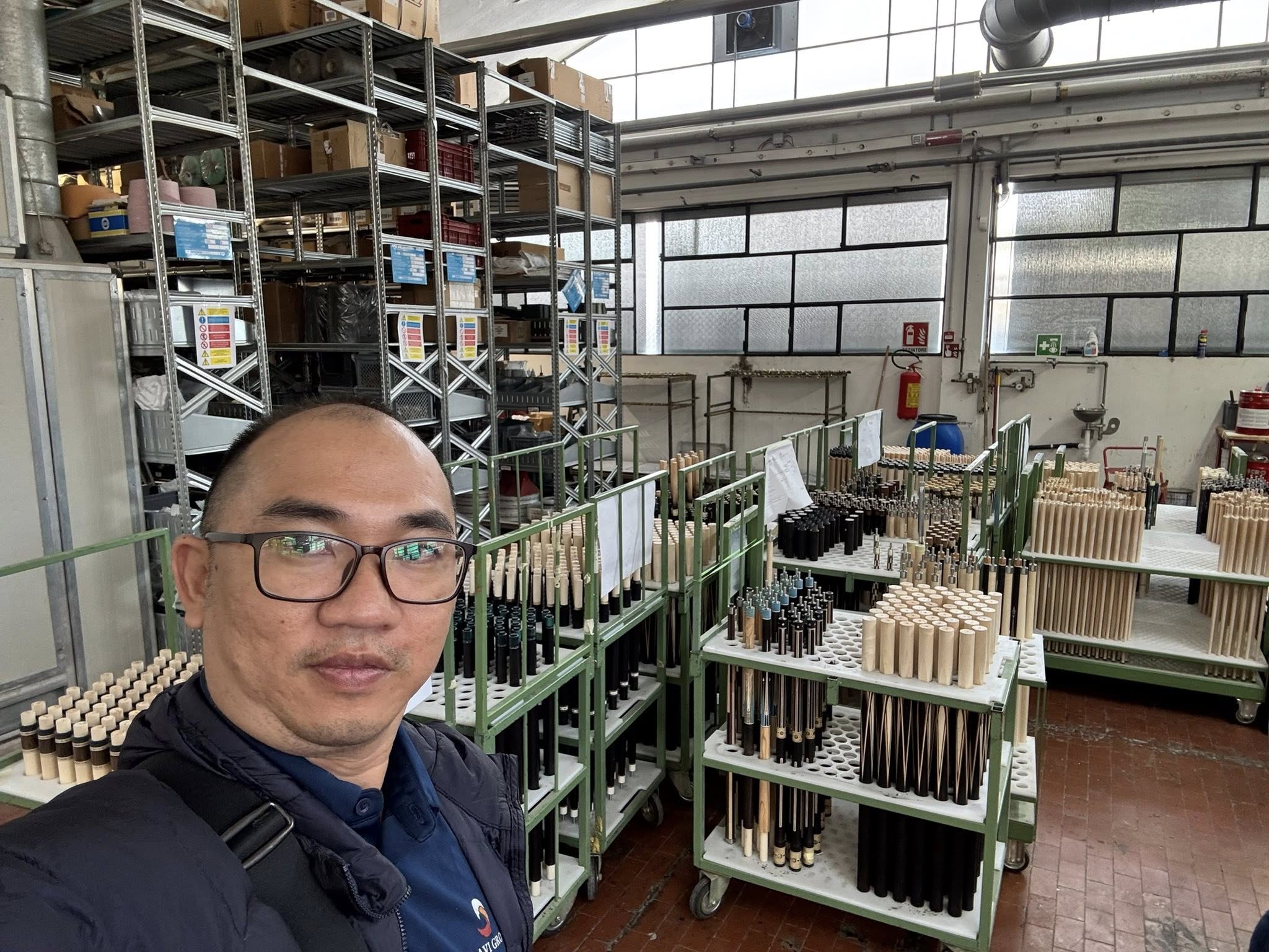 Bilavi Group có chuyến tham quan nhà máy của Longoni Cues 7