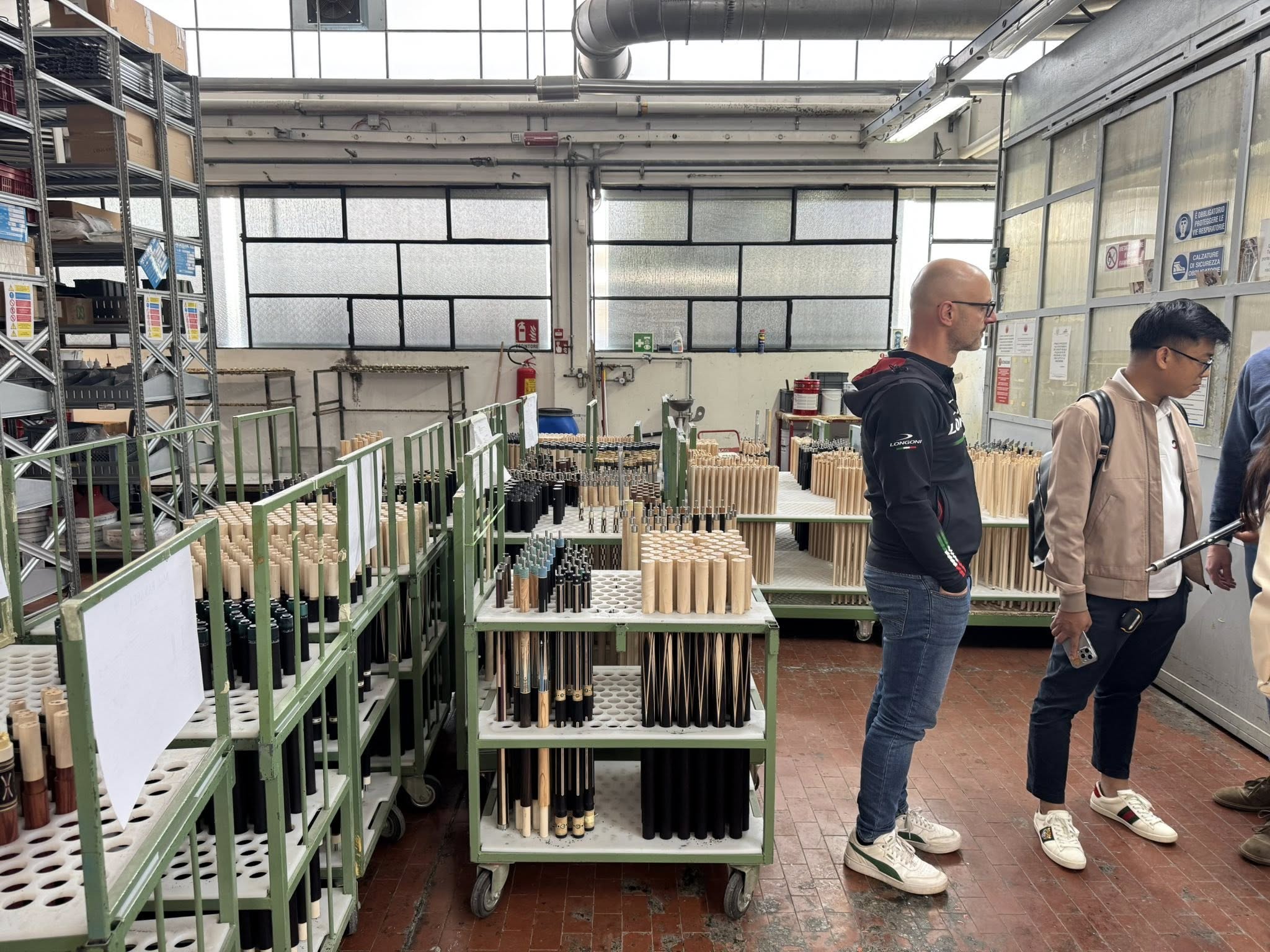 Bilavi Group có chuyến tham quan nhà máy của Longoni Cues 8