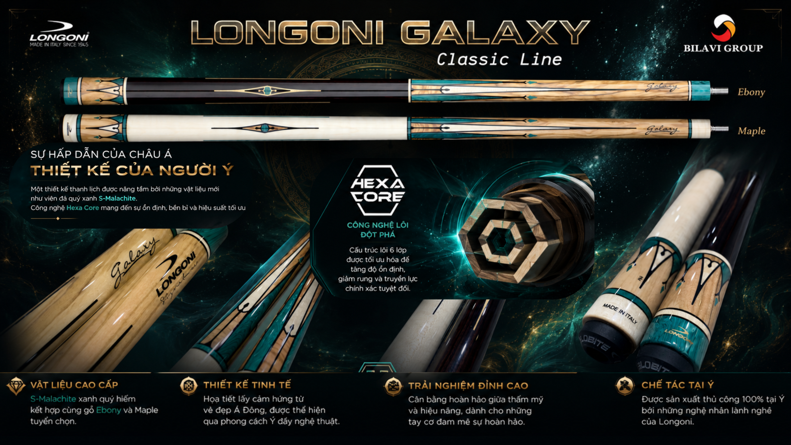 LONGONI GALAXY – NƠI SỰ HẤP DẪN CỦA CHÂU Á GẶP GỠ THIẾT KẾ Ý