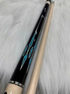 Cơ Pool Longoni Black Mamba II (tay cầm quấn chỉ) 3